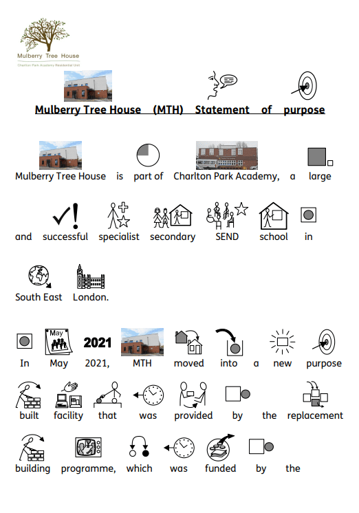 Mulberry Tree House Statement of Purpose Mulberry Tree House Statement of Purpose