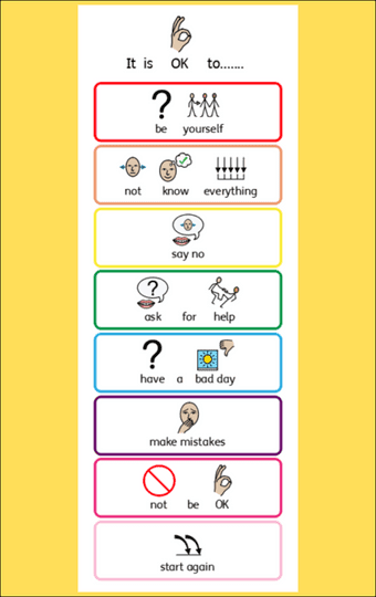 It is OK to be yourself