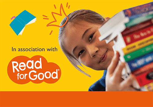 In association with Read for Good