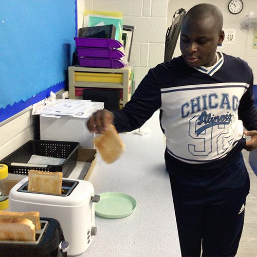 Learning how to make toast