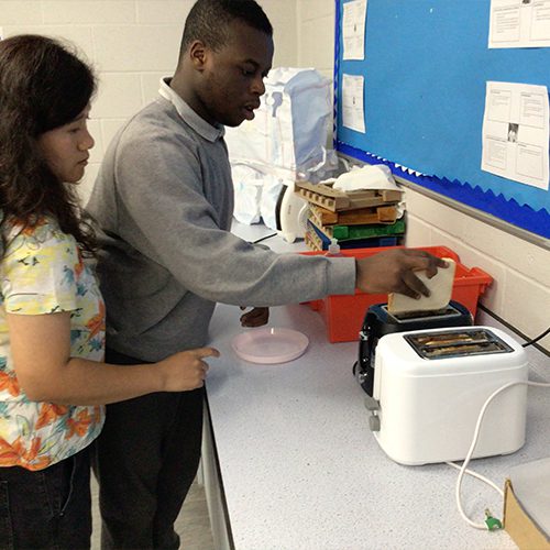 Learning to make toast
