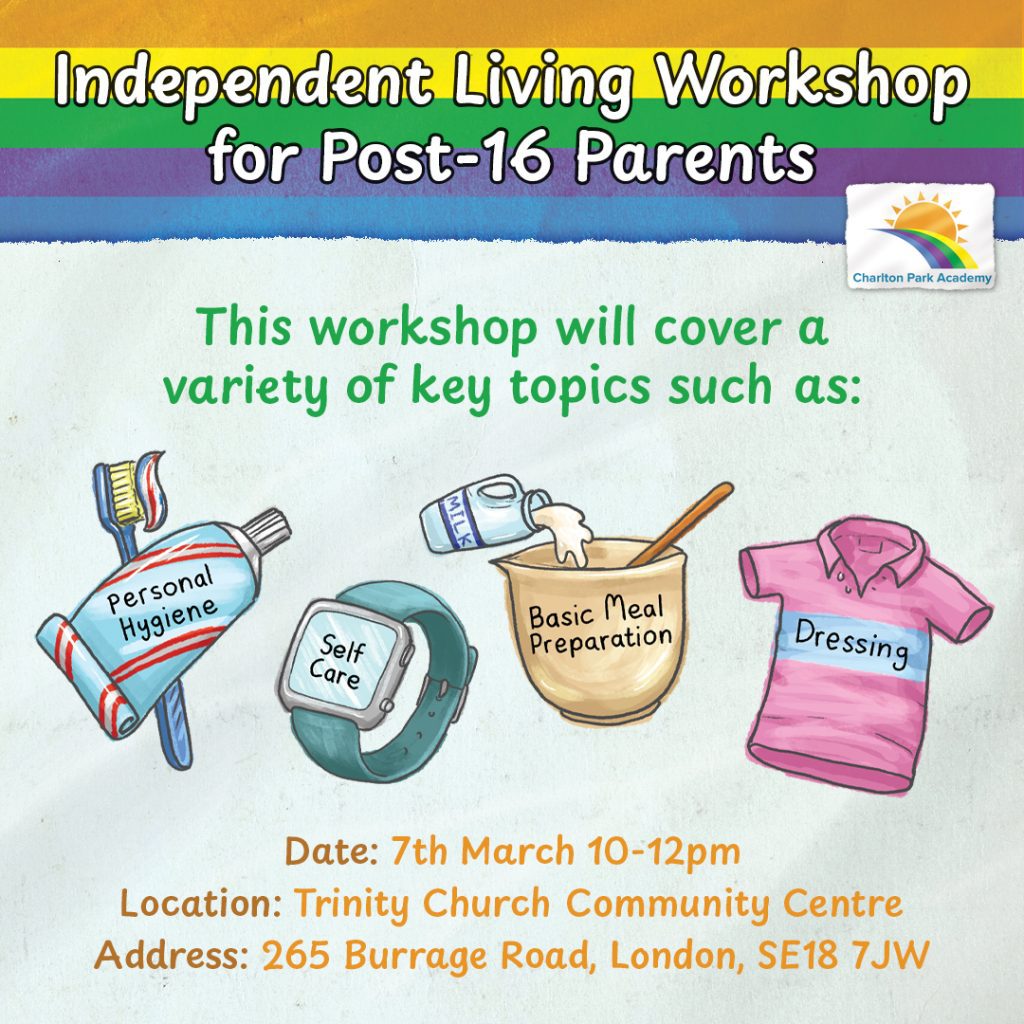 Independent Living Workshop for Post-16 Parents