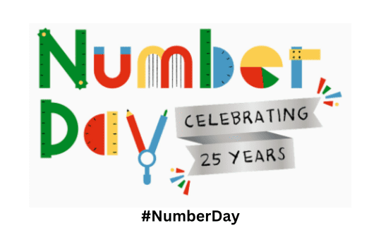 Number Day Celebrating 25 Years #NumberDay