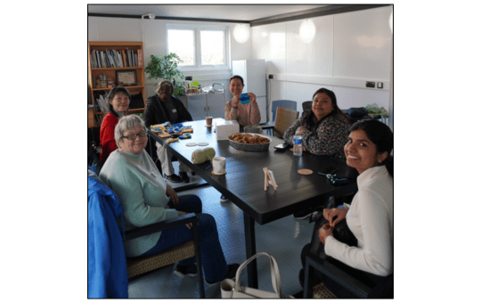 CPA Parents at a weekly craft session