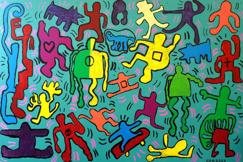 Mural in the playground at Charlton Park Academy created by our students Mural in the playground at Charlton Park Academy created by our students