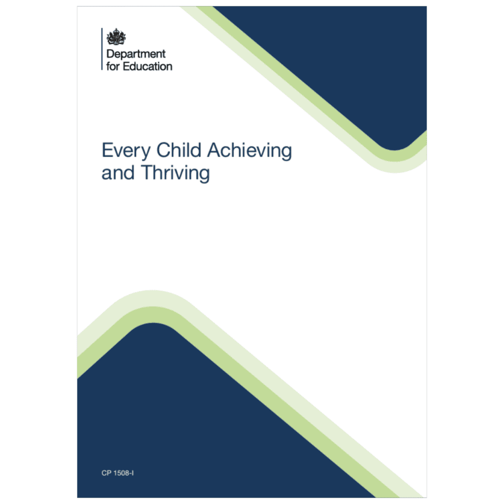 Department for Education Schools White Paper