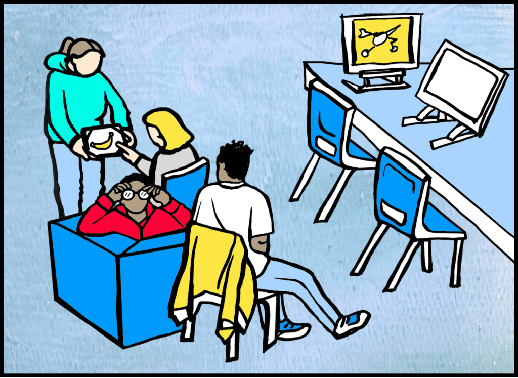 Students in class Illustration: Copyright Dr Penelope Mendonca Students in class Illustration: Copyright Dr Penelope Mendonca
