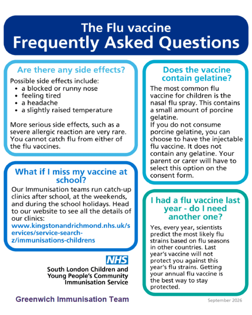 The Flu vaccine - Frequently Asked Questions The Flu vaccine - Frequently Asked Questions